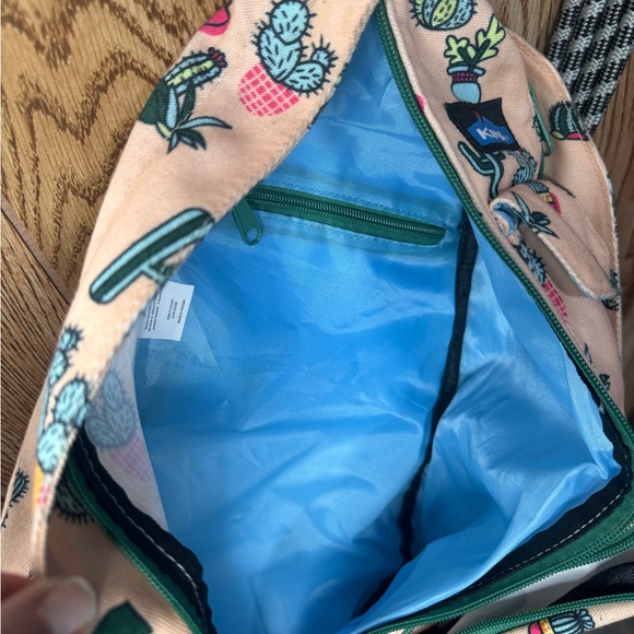 KAVU Peach Cactus Pattern Sling Bag - Picture 4 of 5